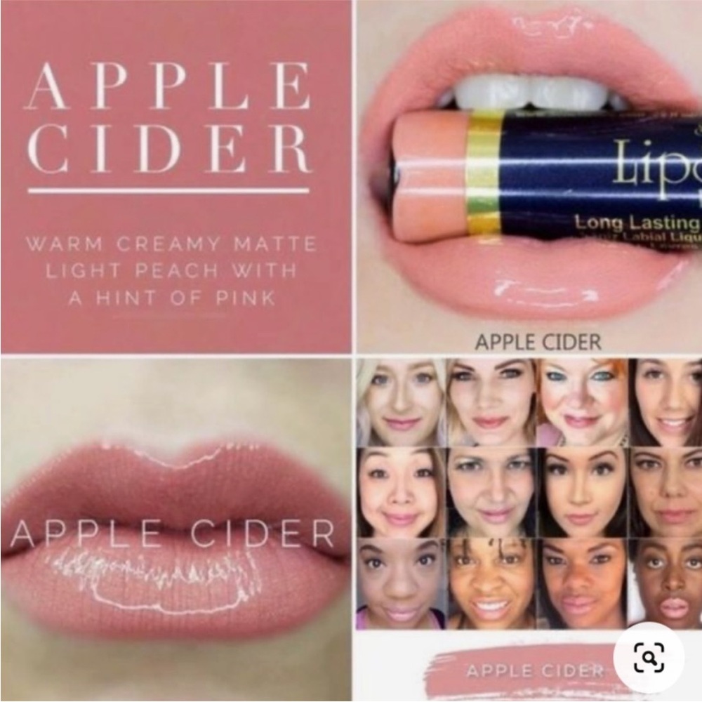 Apple Cider Peach-Pink Lipstick - Long-Lasting Creamy Matte